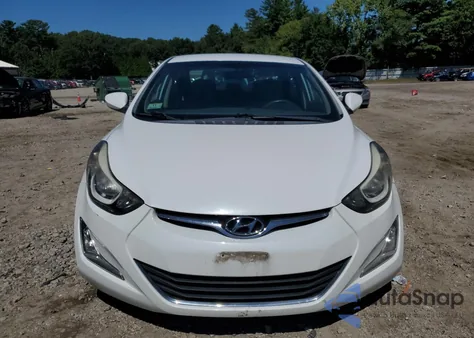 2014 Hyundai Elantra Se from USA, damaged, VIN 5NPDH4AE9EH488161